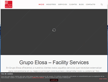 Tablet Screenshot of grupoelosa.com